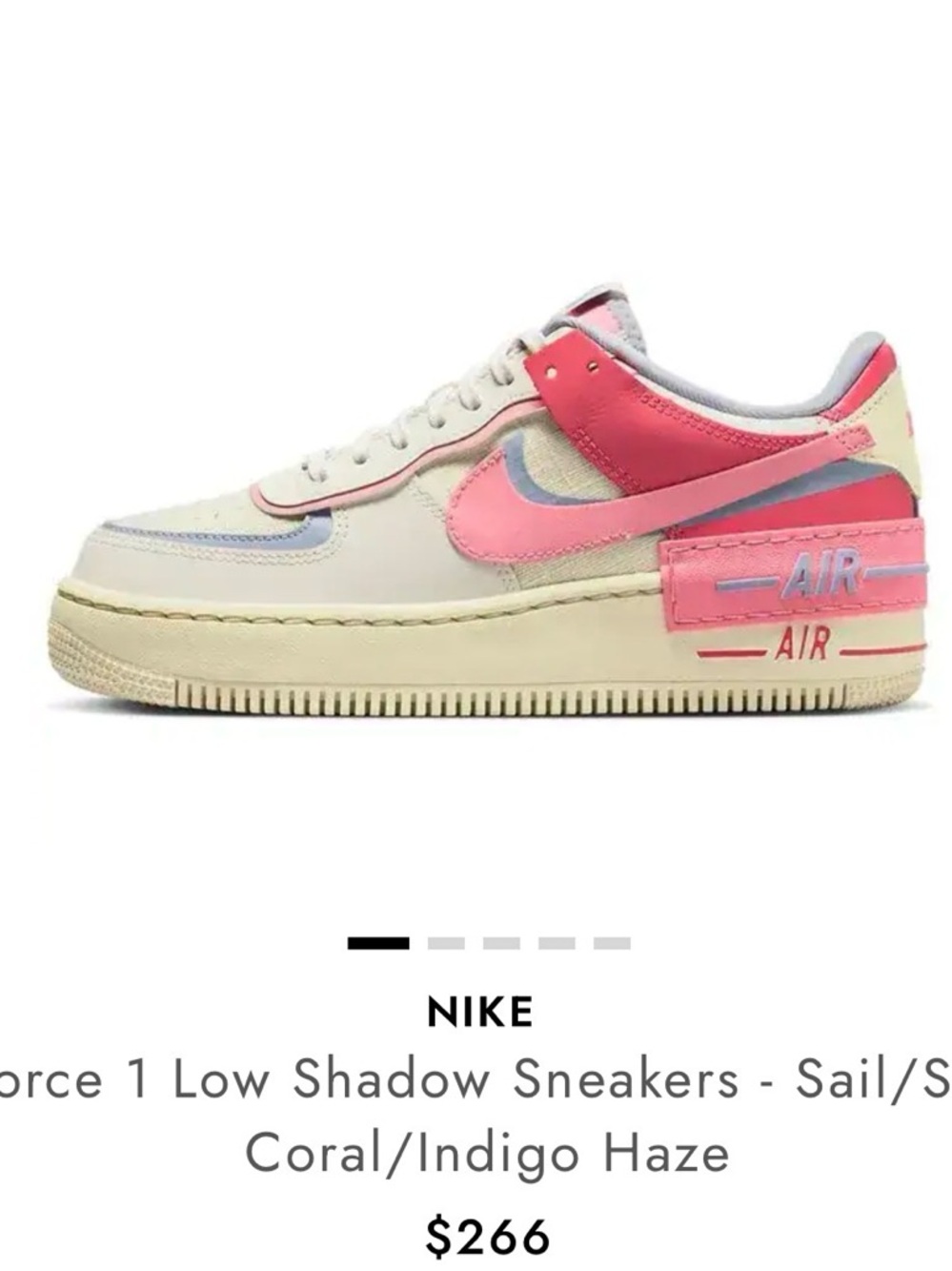 Nike Air Force 1 Low Shadow sneakers size 9 (40.5)